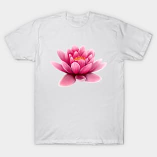 Pink Water Lily T-Shirt